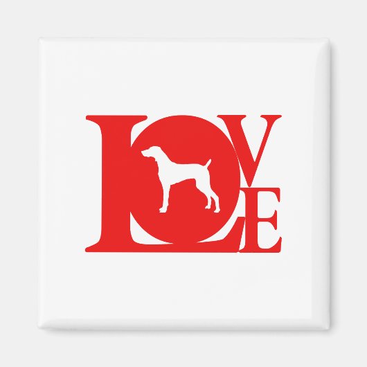 Weimaraner Magnet (Vorne)