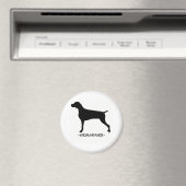 Weimaraner Magnet (In Situ (Geschirrspüler))
