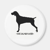 Weimaraner Magnet (Vorne)