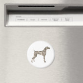 Weimaraner Magnet (In Situ (Geschirrspüler))