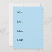 Weimaraner Malerei - Niedliche Original Hunde Kuns Einladung (Rückseite)