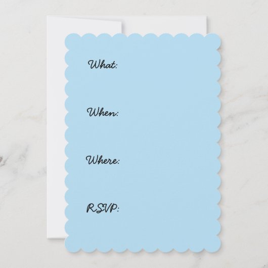 Weimaraner Malerei - Niedliche Original Hunde Kuns Einladung (Rückseite)