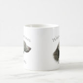 Weimaraner Mama 2 Kaffeetasse (Mittel)