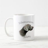 Weimaraner Mama 2 Kaffeetasse (Links)