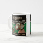 Weimaraner Marke - Organic Coffee Company Kaffeetasse (Vorderseite Links)