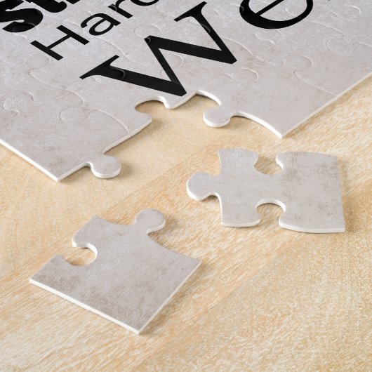 Weimaraner Merkmal-Puzzlespiel Puzzle (Seite)