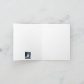 Weimaraner mit Blasen-Grußkarte Karte (Innenseite)