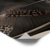 Weimaraner mit einem Tuxedo Vertikal Poster (Ecke)