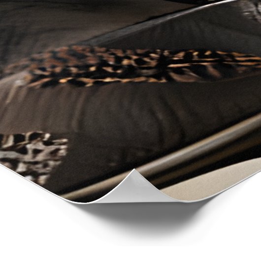 Weimaraner mit einem Tuxedo Vertikal Poster (Ecke)