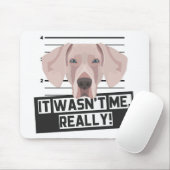 Weimaraner Mouse Pad Mousepad (Mit Mouse)