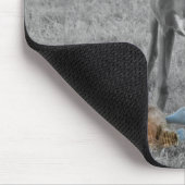 Weimaraner Mousepad (Ecke)