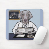 Weimaraner Mousepad (Mit Mouse)