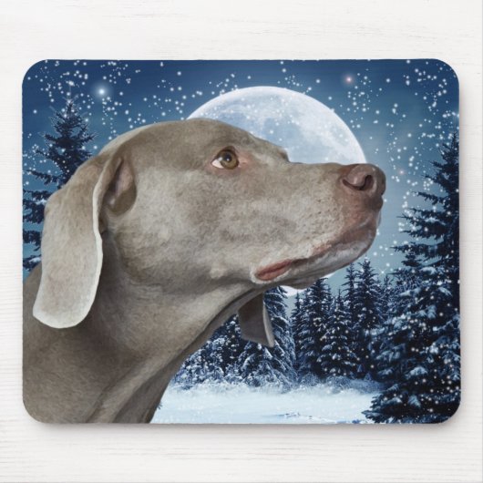 Weimaraner Mousepad (Vorne)