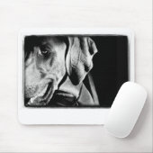Weimaraner Nation: Der graue Geist Mousepad (Mit Mouse)