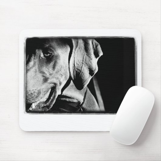 Weimaraner Nation: Der graue Geist Mousepad (Mit Mouse)