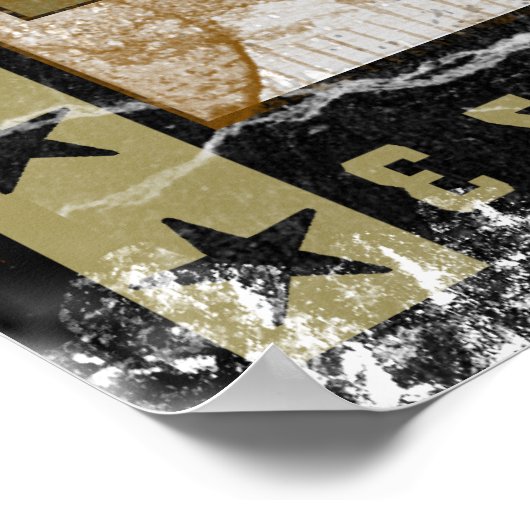 Weimaraner Nation: Vintag Weimaraner Poster (Ecke)