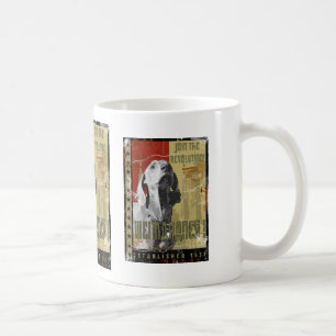 Weimaraner Nation: Vintages Weimaraner! Kaffeetasse