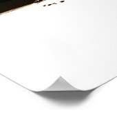 Weimaraner Nation: Weimaraner im Schatten Poster (Ecke)