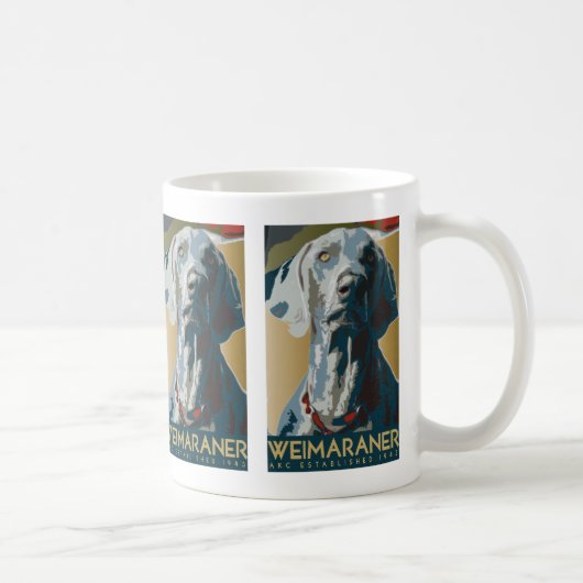 Weimaraner Nation: Weimaraner Tasse 1943 (Rechts)