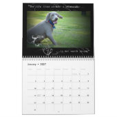 Weimaraner Nation: Zitat-Kalender Kalender (Jan 2027)