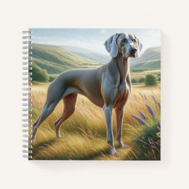 Weimaraner Notizblock