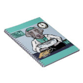 Weimaraner Notizblock (Rechte Seite)