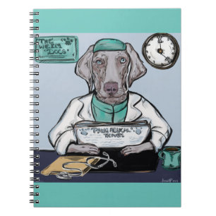 Weimaraner Notizblock