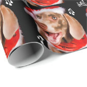 Weimaraner Packpapier (Rolleneckpunkt)