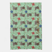 Weimaraner Portrait Handtuch (Vertikal)