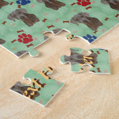 Weimaraner Portrait Puzzle (Seite)