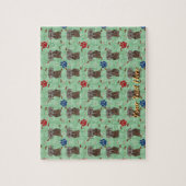 Weimaraner Portrait Puzzle (Vertikal)