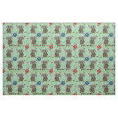 Weimaraner Portrait Stoff (Fat Quarter (45,7 x 55,9 cm))