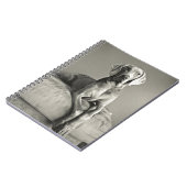 Weimaraner Porträt Notizblock (Linke Seite)