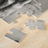 Weimaraner Porträt Puzzle (Seite)