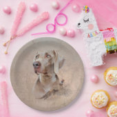 Weimaraner Poster Canvas Print Tapestes Acryl Pr Pappteller (Party)