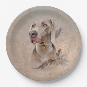 Weimaraner Poster Canvas Print Tapestes Acryl Pr Pappteller