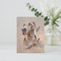 Weimaraner Poster Canvas Print Tapestes Acryl Pr