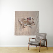 Weimaraner Poster Canvas Print Wandteppich (Beispiel (Horizontal))