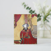 WEIMARANER POSTKARTE (Stehend Vorderseite)