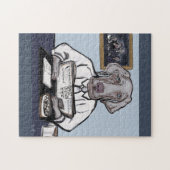 WEIMARANER PUZZLE (Horizontal)