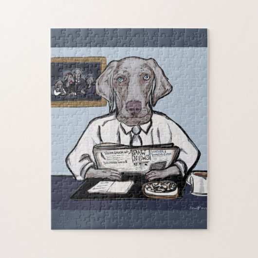 WEIMARANER PUZZLE (Vertikal)