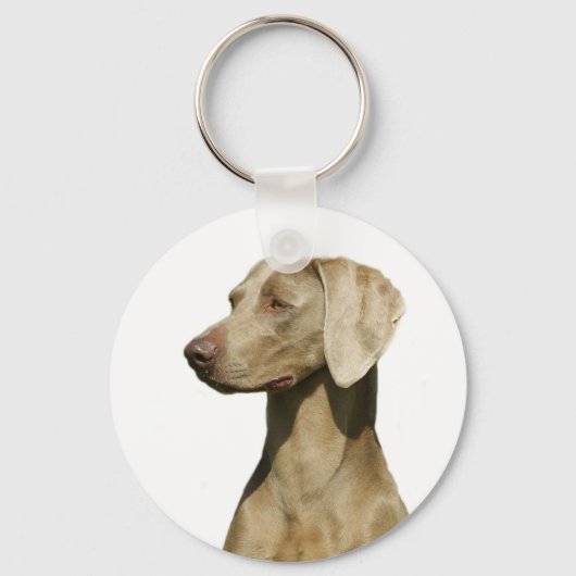 Weimaraner Schlüsselanhänger (Vorderseite)