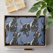 Weimaraner seidenpapier (Geschenk)