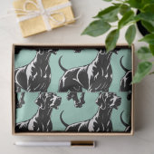 Weimaraner  seidenpapier (Geschenk)