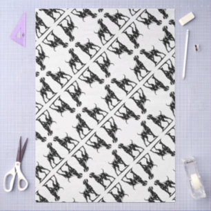 Weimaraner  seidenpapier