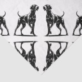 Weimaraner  seidenpapier (Ausschnitt)