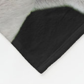 Weimaraner Silver Gray Fleecedecke (Ecke)