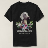 Weimaraner spendet Hunde-Mama T-Shirt (Design vorne)