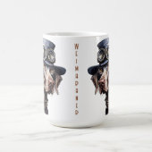 Weimaraner-Steampunk-Hund Kaffeetasse (Mittel)