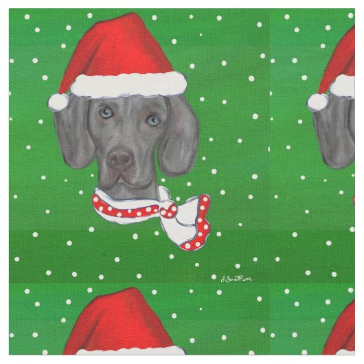 WEIMARANER STOFF (Nahaufnahme)